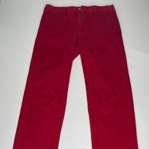 Boys Red Polo Khakis